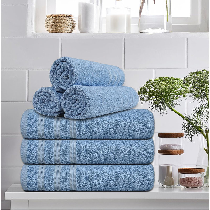 Kenrik Midweight Bath Towel, Aqua