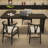 Black Rectangular Solid Wood desk-108954308-108954306