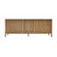 Buffet 3 tiroirs Julaine, gris naturel