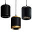 Lambalot 2 - Light Black LED Unusual Pendant-463601671