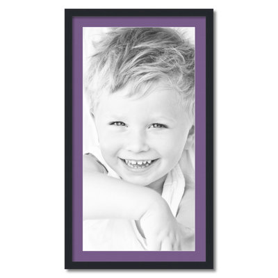 Wood Picture Frame with Mat