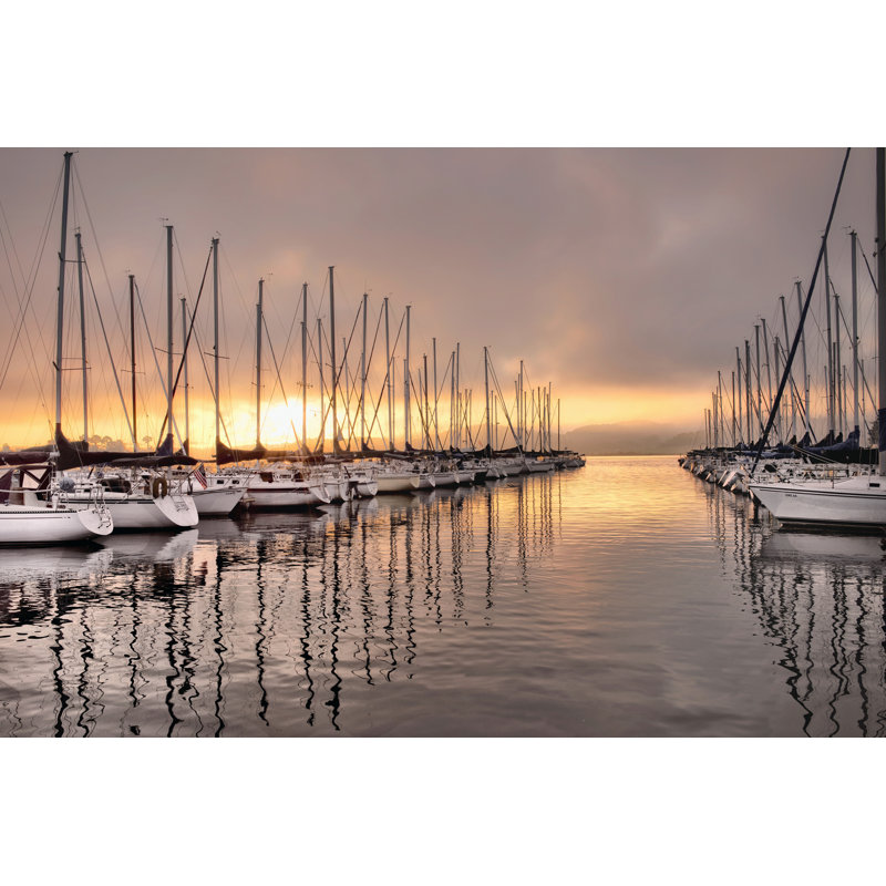 At First Light - Photograph, 30cm H x 46cm W, Black Floater Framed