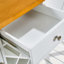 Console de bar avec armoire à 2 portes et 1 tiroir, bar à café, porte-bouteilles, table d'entrée avec tablette de rangement, buffet de tables de buffet