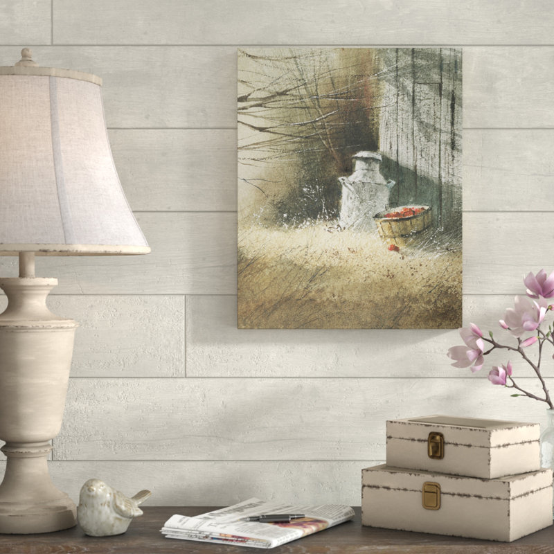 " The Old Milk Can ", 36" H x 48" W x 1.5" D