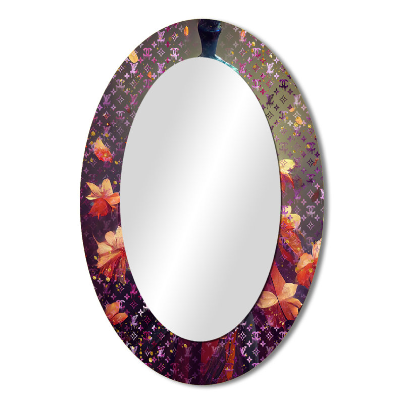 Miroir mural luxueux Fantasy I - Glam, 36 po x 24 po