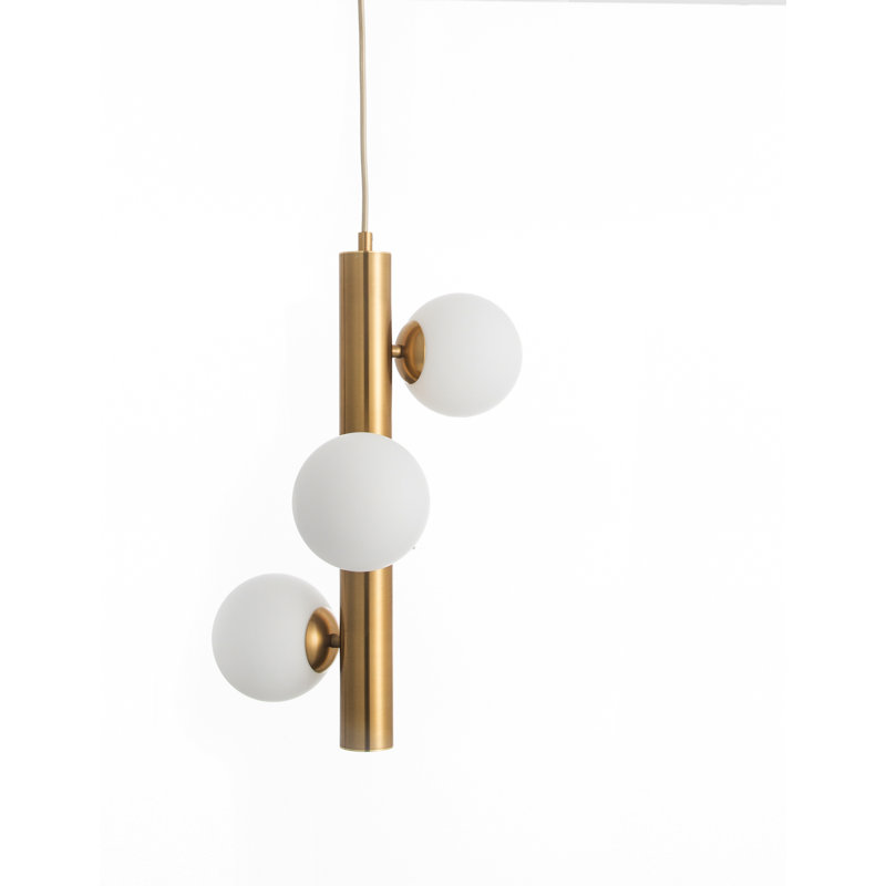 3 - Light Antique Brass Unique/Statement Pendant