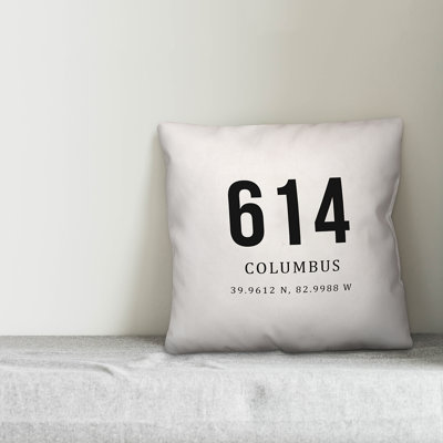 Outdoor Reversible Throw Pillow