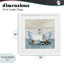 Cozy Spa Bath & Slouf, reproduction encadrée sous verre, design par Conrad Knutsen-771619897-771619898