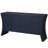 Refined Industrial 4-Door Cabinet, Navy - Wooden Legs & Functional Design For Living Area With 4 Doors, Blue Bronze Clasps Storage-1001603408