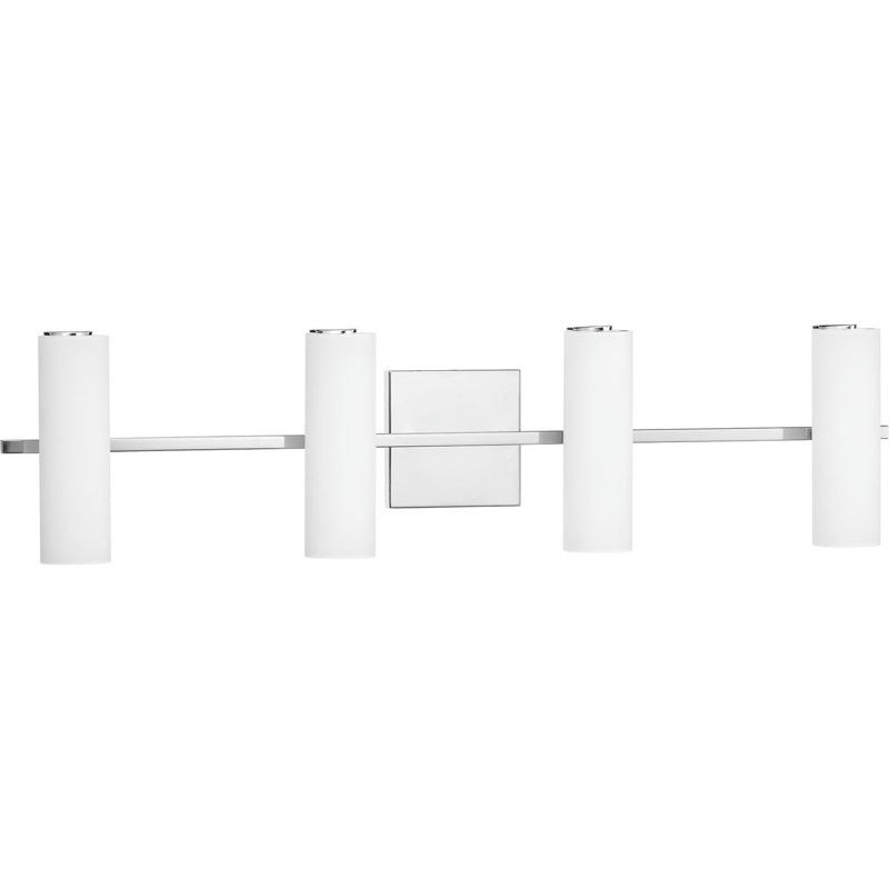 Éclairage de meuble-lavabo à DEL à intensité variable Flaherty, Chrome poli