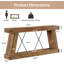 Table d'appoint à deux niveaux, console d'entrée, design unique | Idée de cadeau