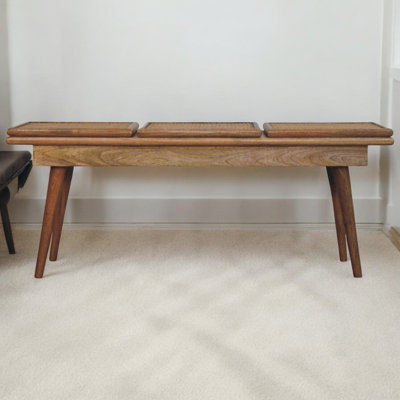 Larissa Triple Accent Oak-Ish Cane Fraleigh