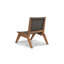 Draper Teak Outdoor Woven Chat Chair