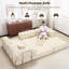 Canapé-lit modulaire pliable en L de Boneless-184689021