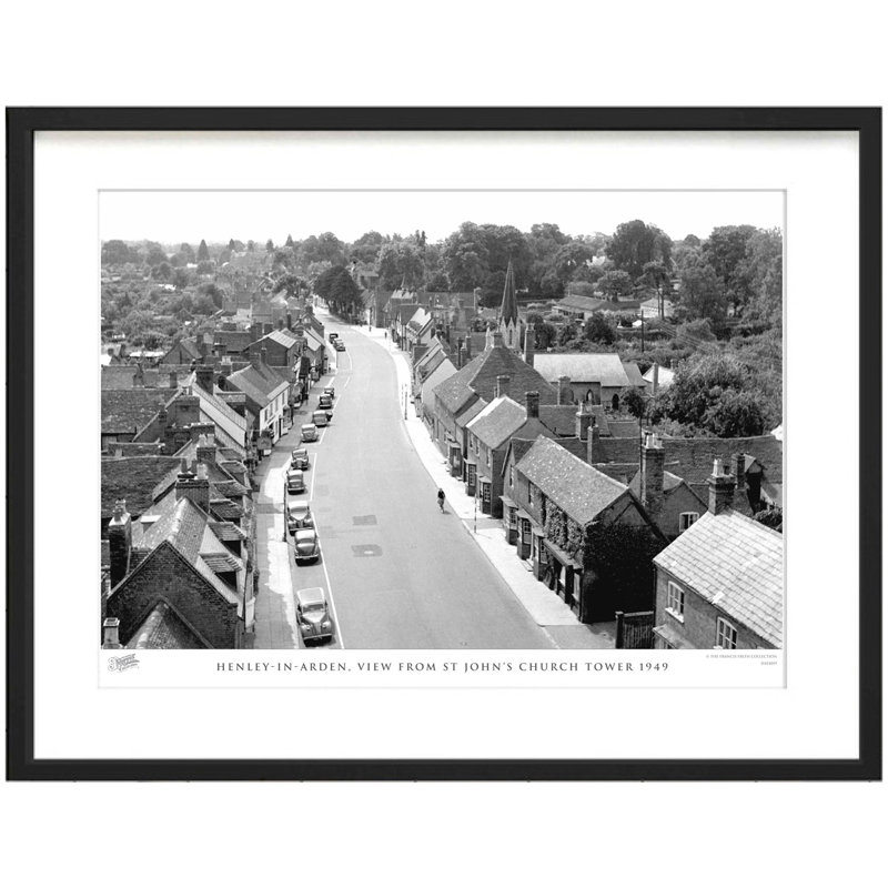 Henley-in-Arden, View From St John's Church Tower 1949 by Francis Frith - Single Picture Frame Print