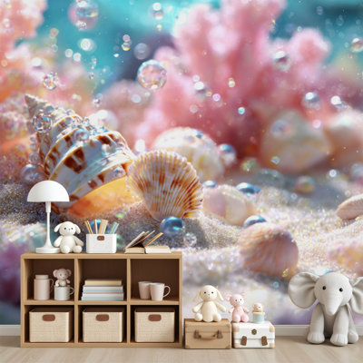 Papier peint auto-adhésif Dreamy Seashells