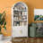 30.7 In. W X 72.8 In. H X 15.4 In. D Arch Metal Freestanding Cabinet With Doors And Adjustable Shelves-107403139