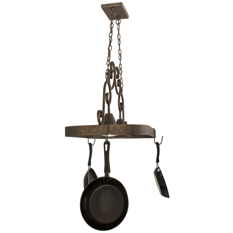 Elana Handcrafted Hanging Pot Rack