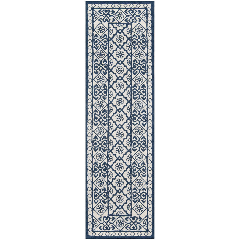 Newport Wool Oriental Area Rug, Runner 2'3" x 8'