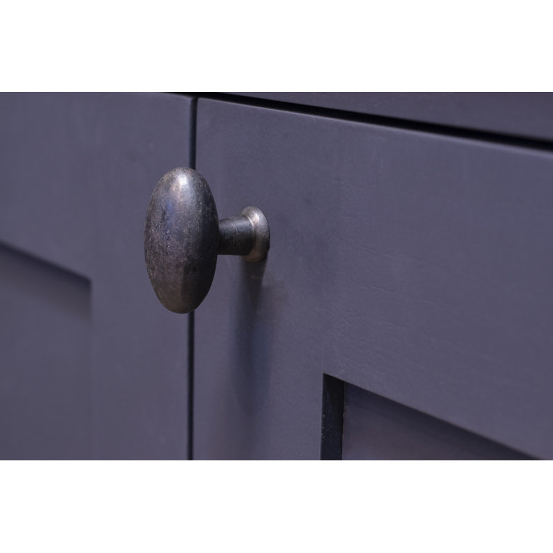 Oval 40mm Length Cabinet Oval Knob, Beeswax