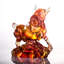 Ox Sculpture Easterly Winds Crystal Figurine