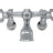 Thames Tub Mount British Telephone Faucet Set by Strom Living-10467148