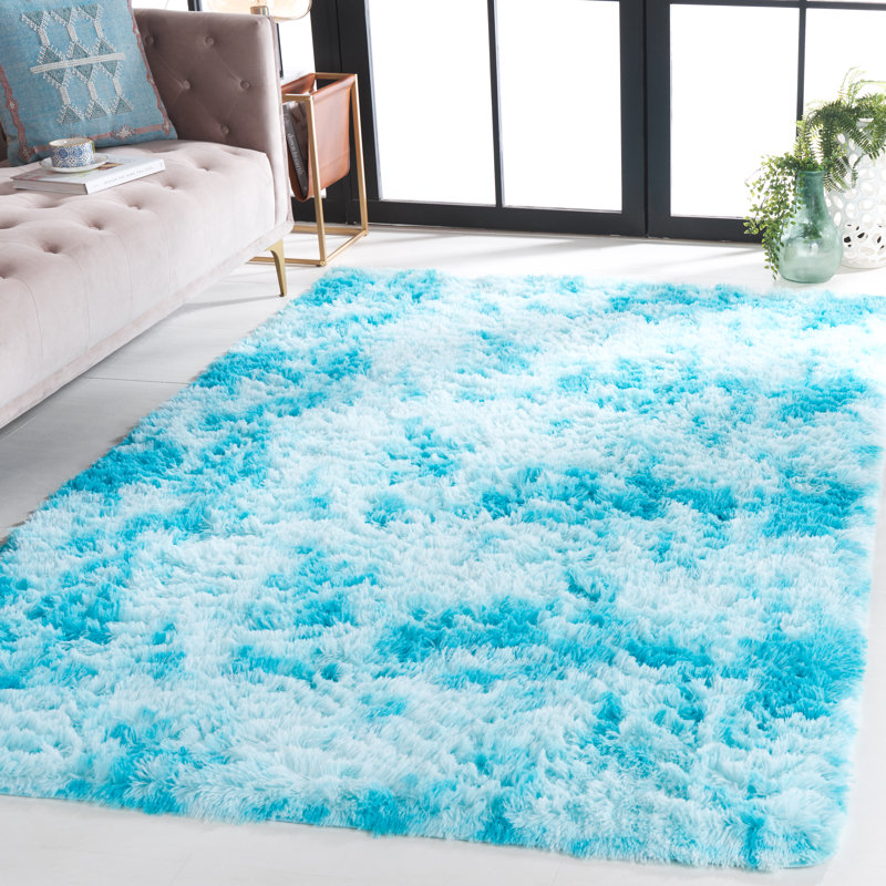 Zakhele Shag Performance Abstract Rug, Rectangle 5' x 8'
