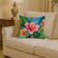 Coussin Hawaii, Hibiscus à l'aquarelle-114457432