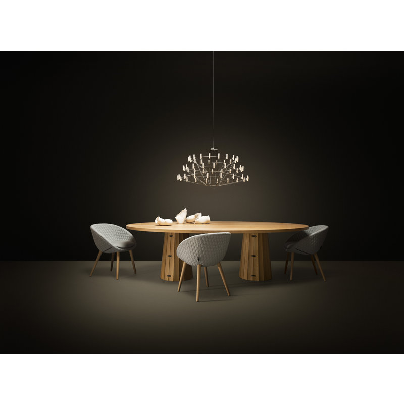 Coppélia LED Chandelier, Small, Black