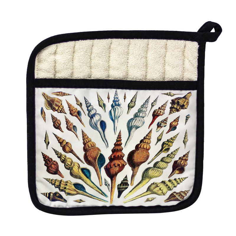 Betsy Drake Interiors Abstract Cotton Potholder