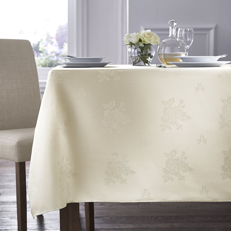 Allgood Tablecloth, 137 cm L x 137 cm W, Ivory