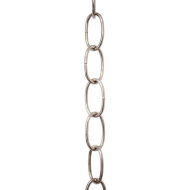 RCH Supply Company Hexagonal Un-Welded Link Plain Solid Brass Chain