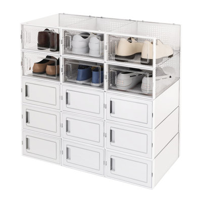 Paulyn 15 - Pair Stackable Shoe Storage Box