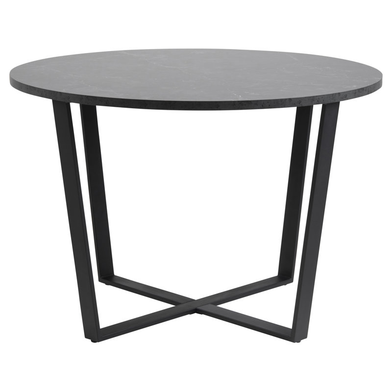 Patrecia Round Metal Base Dining Table