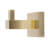 Capri 3 Piece Wall Mounted Brass Bathroom Hardware Set with 24" Towel Bar-32735893