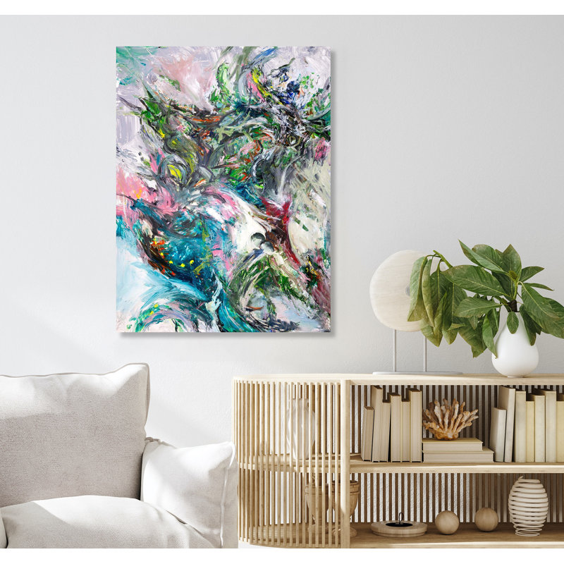AVIARY I AVIARY I - Unframed Print on Canvas, 24" H x 20" W x 1" D, Wrapped Canvas