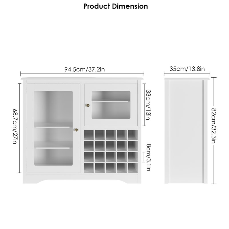 94.5cm Sideboard