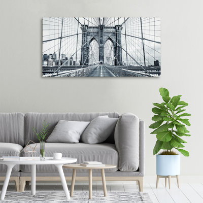 Brooklyn Bridge - Wrapped Canvas Print