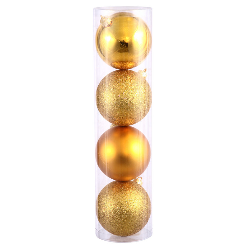 Ornement boule Vickerman, Antique Gold, 96, 1.6"