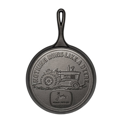Plaque chauffante Lodge en fonte 10,5 pouces Lodge John Deere