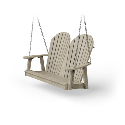 Balancelle de véranda en poly Adirondack Wisby