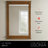 Frank Lloyd Wright USONIA® Harmony 22 Wood Mirror-123227538-123227539