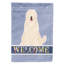 Polyester 2 côtés 40 x 28 po welcome drapeau maison-73943191