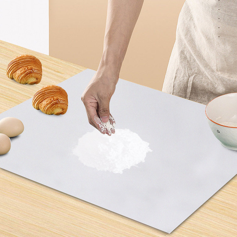 Lomana Large Stainless Steel Cutting Board Non-Slip “L” Shape Pastry Board