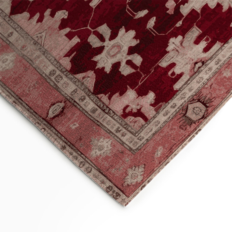 Tapis d'intérieur et d'extérieur surteint beige, Rectangle 5 pi x 7 pi