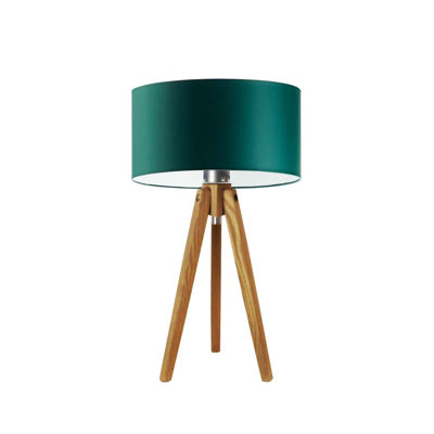 Balinas Solid Wood Tripod Lamp