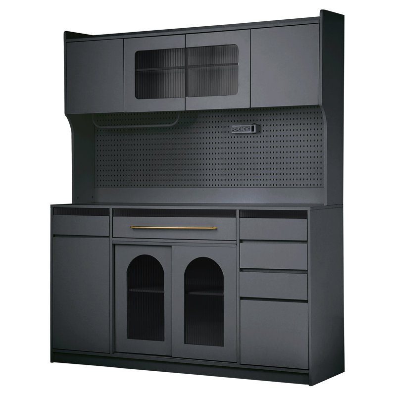 Large Sideboards & Buffets, Mdf Modern Coffee Bar Cabinet For Kitchen