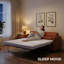 Canapé-lit double escamotable - traversins-1394461191
