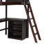 Lit mezzanine simple avec bureau et bibliothèque-1550580843