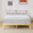 Original Wood Color Pine Bed Frame - Simple Traditional Platform Bed For Cozy Bedroom Decor